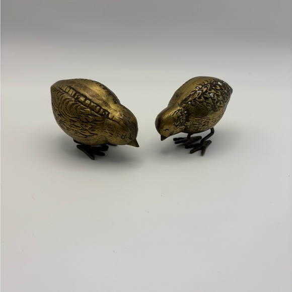 Other - Brass Decorative Bird Figurines